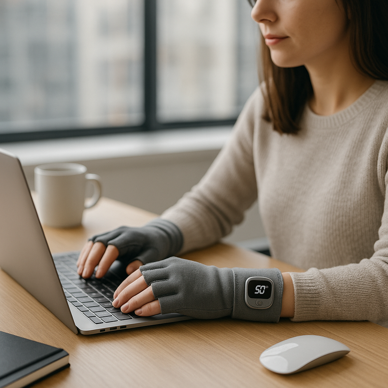 Oplaadbare Handwarmer 10000mAh – Elektrische Handverwarmer Voor De Winter Mini Wandkachel Draagbaar Herbruikbare Zakverwarming Veilig Cadeau Tegen Koude Handen